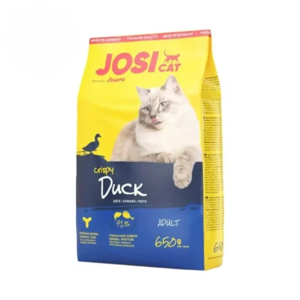 JosiCat Adult Cat Crispy Duck 650 g