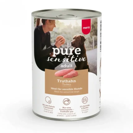 MERA Pure Sensitive Turkey Adult Wet Cat Food – 400 Gram