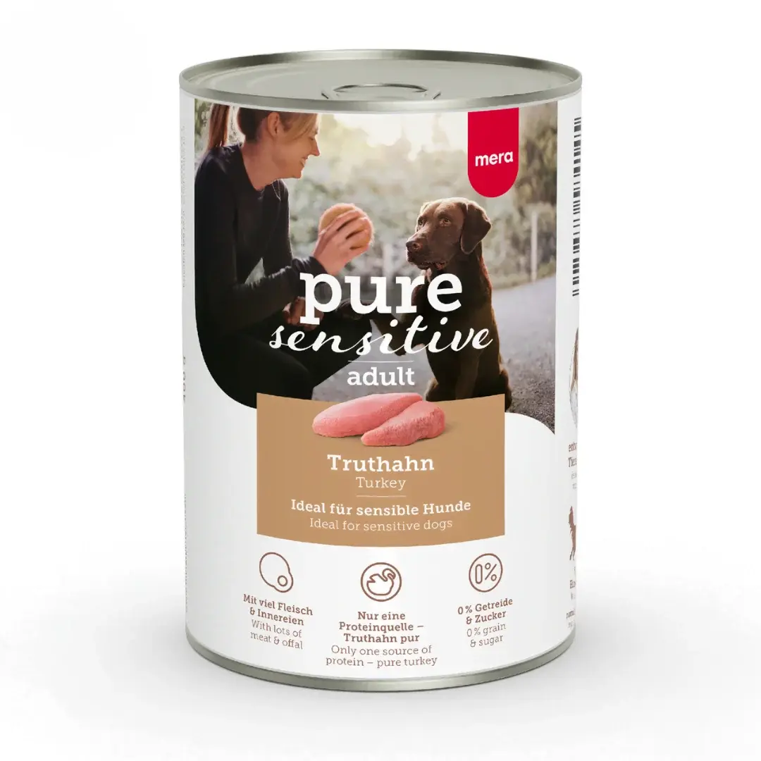MERA Pure Sensitive Turkey Adult Wet Cat Food – 400 Gram