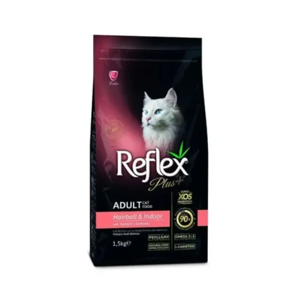 Reflex Plus Cat Food Hairball n Indoor with Salmon