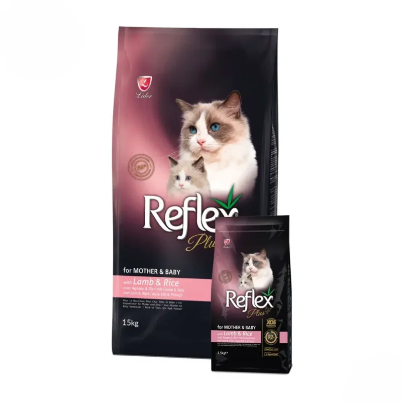 Reflex Plus Mother ​​&​​ Baby Adult Cat Food with Lamb & Rice